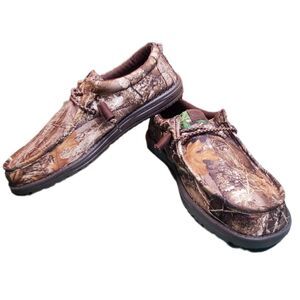 Hey Dude Wally x Realtree Edge Camo Comfort Slip On Shoes Loafers Size 13
